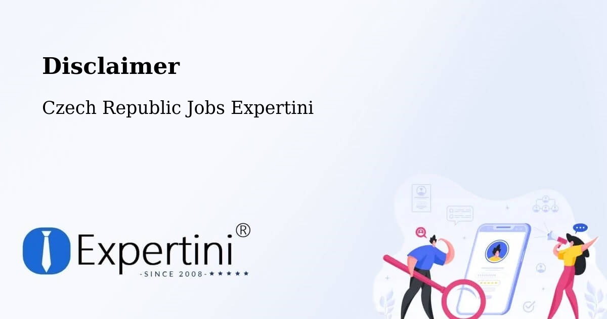 Disclaimer – Rybitví - Czech Republic Jobs Expertini